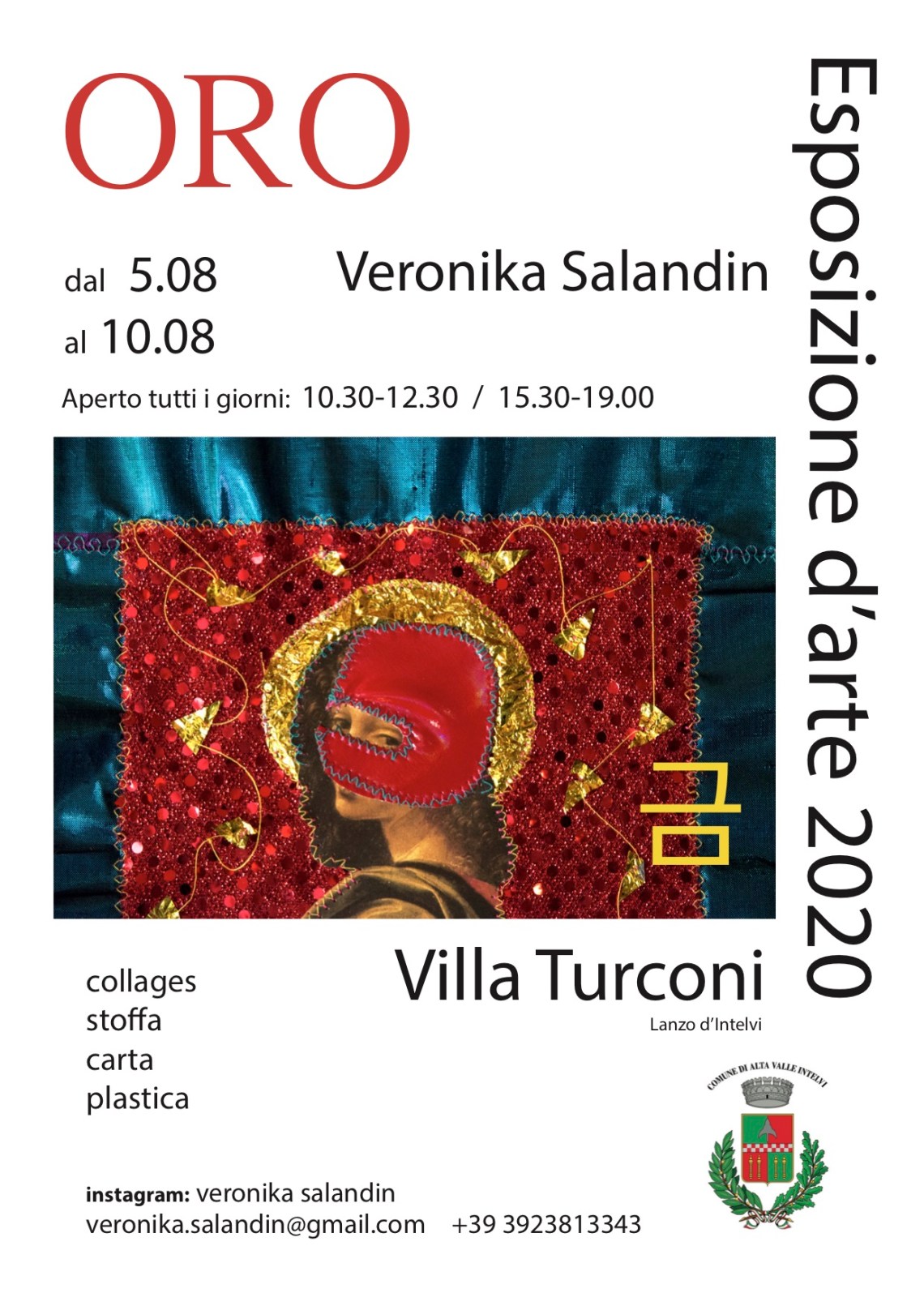 Esposizione d'arte 2020 Veronika Villa Turconi